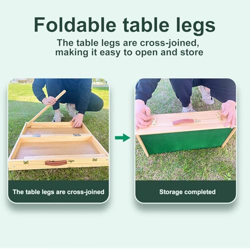 Mesa Plegable de Mahjong con Set de Fichas para 4 Jugadores miniatura 5