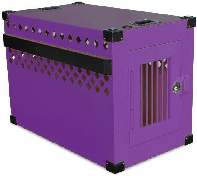 Impact Case Stationary Dog Crate - Large (400) Purple