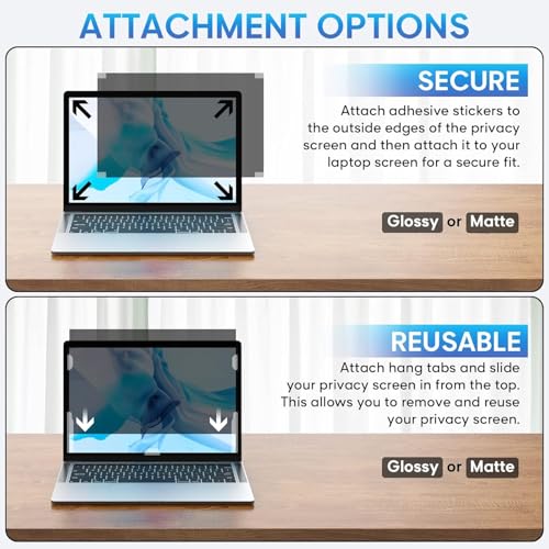Image of Saco Easy Fix Laptop Matte Screen Guard 17.3 Inch Compatible with ASUS ROG Strix G17 G713IE-HX040W and G713IH-HX020T Series with 16:9 Ratio Laptop