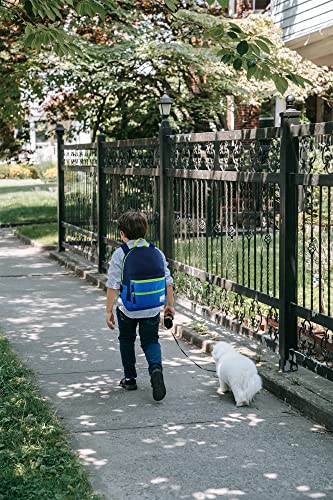 Multi-Color Back Pack With Adjustable Padded Shoulder (Navy) Medium #TOP5