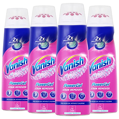 Vanish Oxi Action Détachant vorwasch PowerGel Pack de 4 (4 x 200 ml)