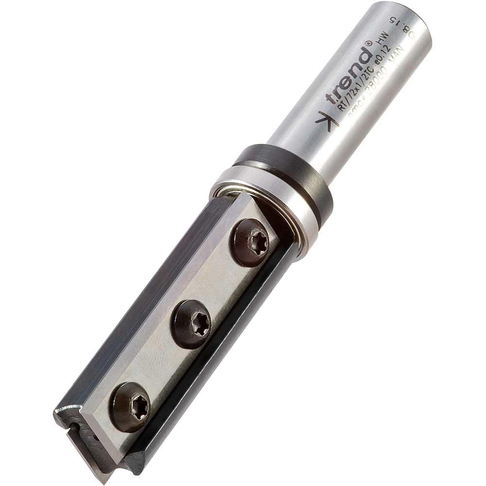 Trend RT/72X1/2TC Rota-tip Two Flute Template Profiler 19.1mm Dia. x 50mm Cut
