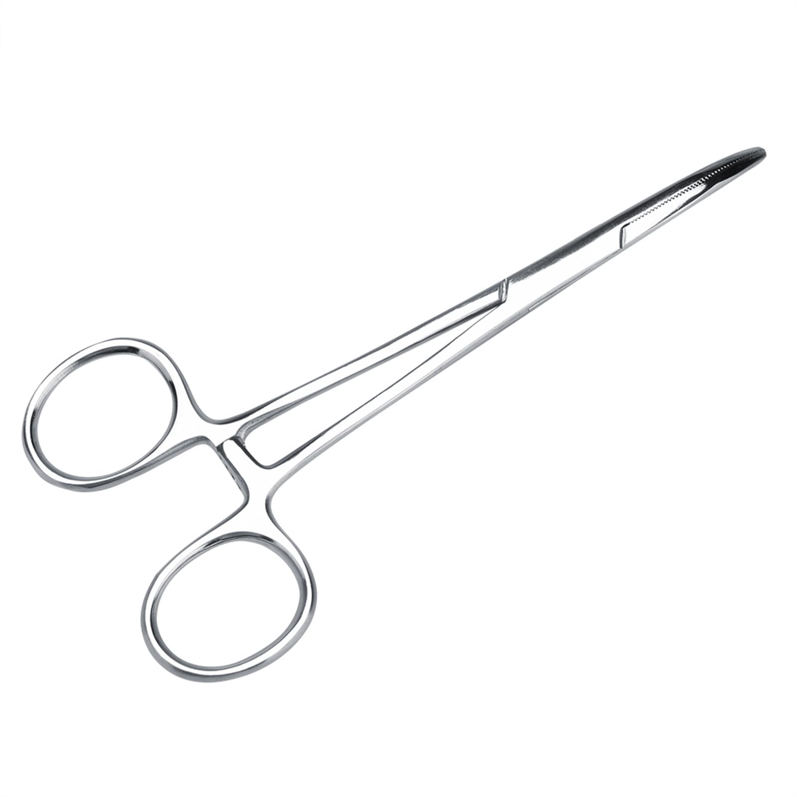 Dog Ear Powder For Hair Removal Dog Ear Plucking Tweezers Pet Ear Hair Tweezers, Stainless Steel Curved Tip Ear Hair Tweezers Stainless Steel Pet Dog Cat Ear Hair Tweezers Curved Tip Cleaning Clamp (L