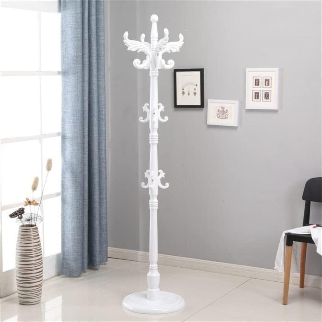 Porte-vêtements au sol ELzEy en métal noir pour optimiser le rangement de la chambre