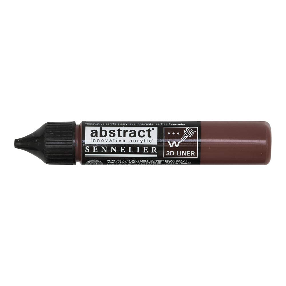 Sennelier Abstract Acrylic 3D Liner 27ml (Burnt Sienna)