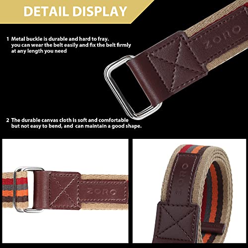 Image of ZORO Cotton Woven Fabric Belt for Men | CB-404