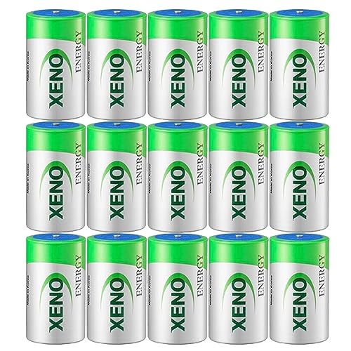 Meewellvetry (15-Pack) XL-205F 3.6v 19000mAh Battery Size D for Xe-no XL-205F ER34615H Battery