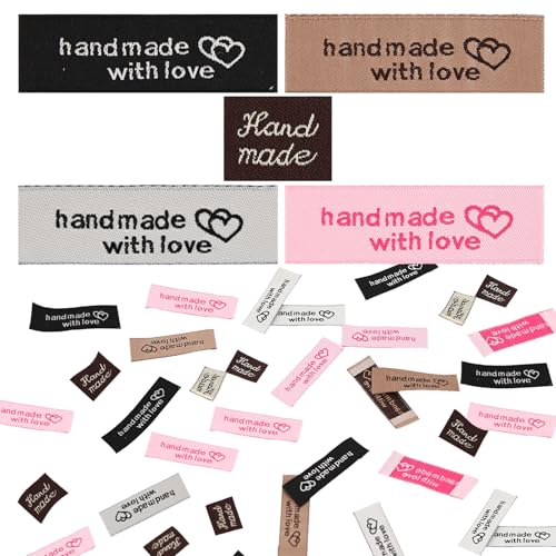 260 Pieces of Sewing Labels for Handmade Items, Sewing Labels,