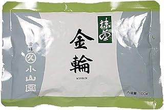 丸久小山園 抹茶/金輪(きんりん)100gアルミ袋入
