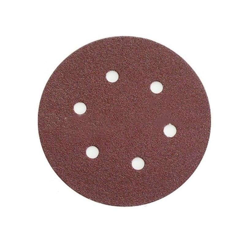 PAQ.50 UN.DISCO LIJA GR.120 VELC D150, Black