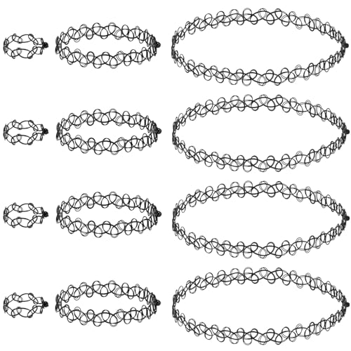 Heanvmyss Tattoo Choker Set for Women Heanvmyss Tattoo Choker Set for Women