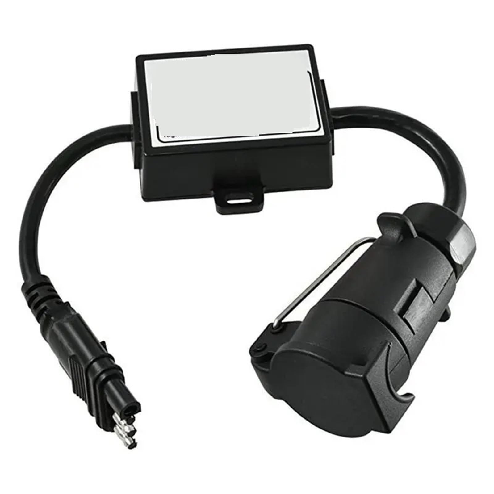 Adaptadores divisores de luces remolque coche, convertidores conversión conector redondo plano 4 vías a 7 accesorios