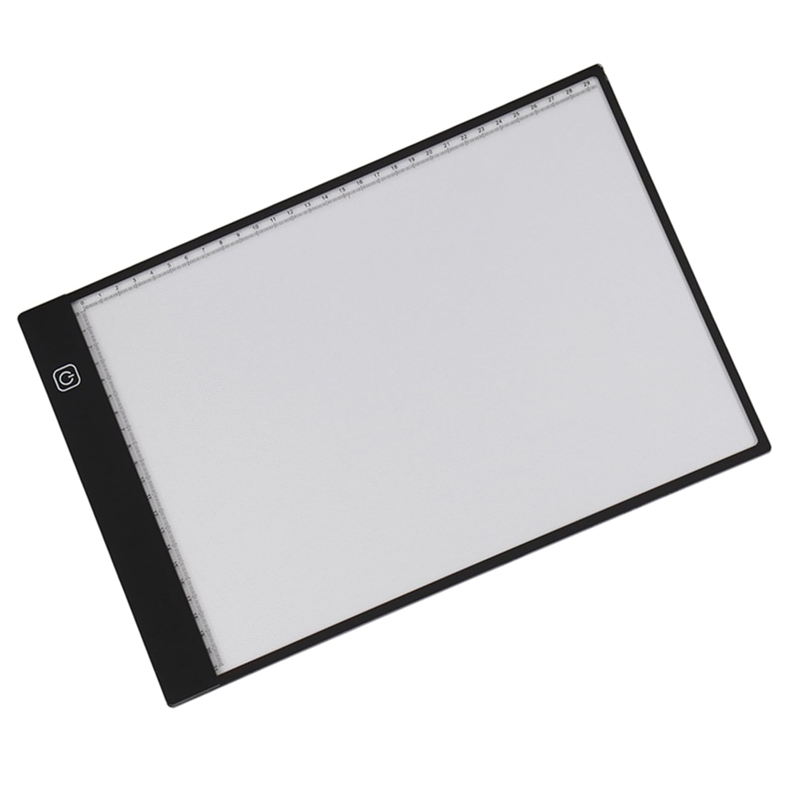 Tablero de Arte LED A4, Panel de Luz de Calco, Mesa de Dibujo, Tablero para Plantilla, álbum de Recortes, Boceto, Borde Negro, Atenuación de 3 Modos para Artistas y Diseñadores