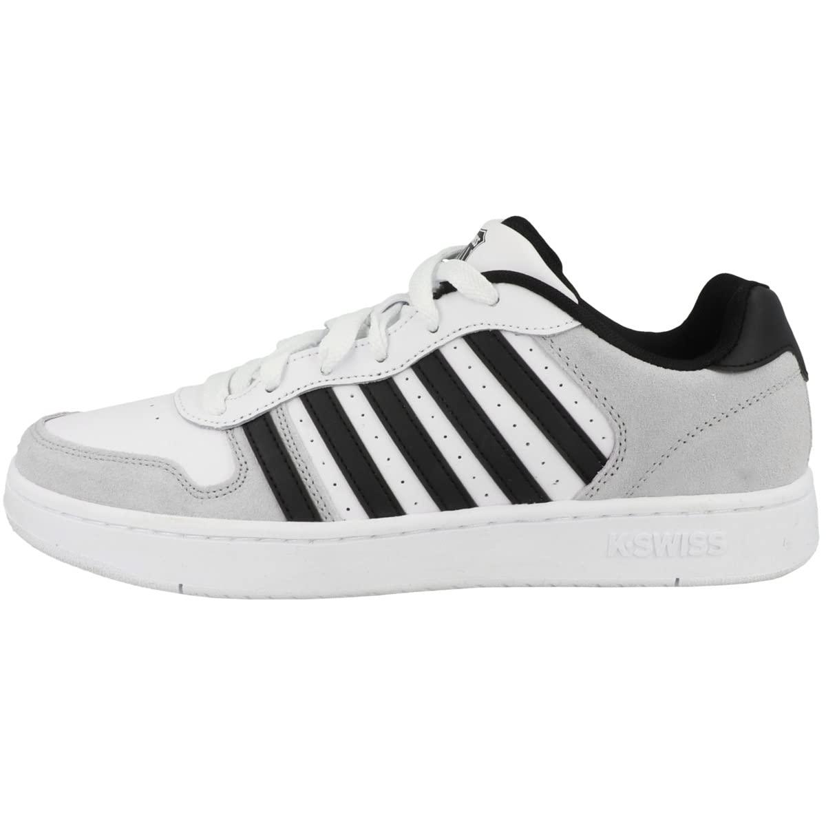 K-Swiss Swiss Court Palisades Trainers Mens White 9 UK