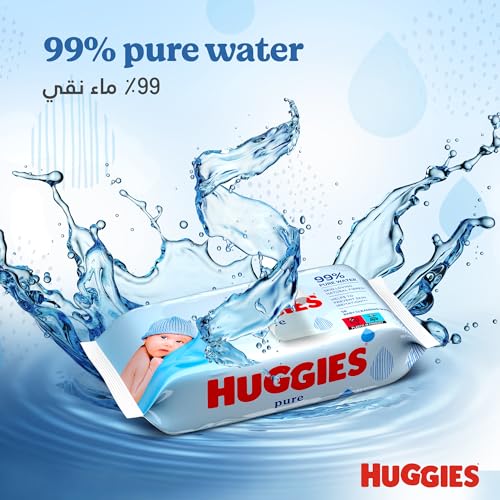Huggies Pure Baby Wipes, 56 Stück – Ansicht 3