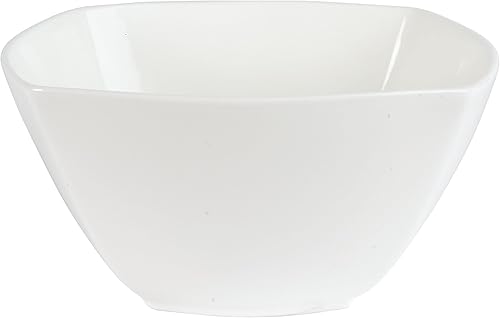 Miniatura 8 de Everyday White by Fitz and Floyd Nevaeh Soft Square 12 Piece Dinnerware Set, Service for 4