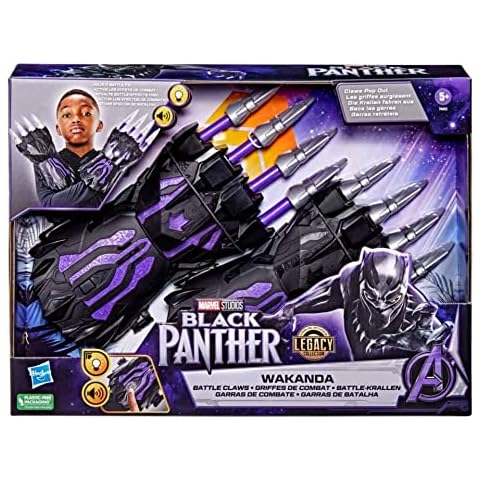 Marvel Hasbro Studios, Black Panther, Legacy Collection, Wakanda Krallen, Spielzeug für Roleplay, Superhelden für Kinder und Mädchen ab 5 Jahren Cover