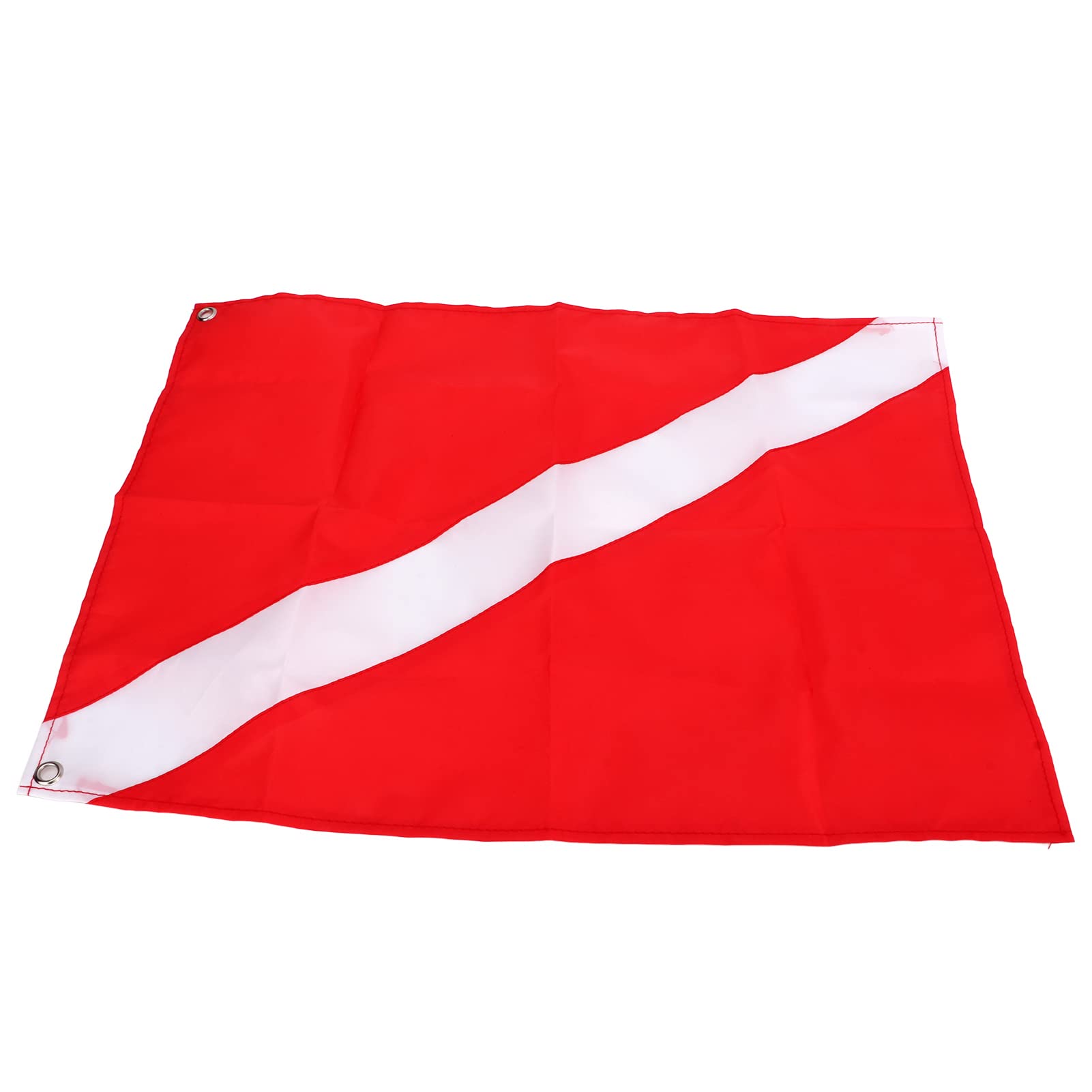 Bandera de Buceo con Poste de Refuerzo Extraíble de 19, 7 X 13, 8 Pulgadas para Buceo, Pesca Submarina,Apnea, Uso con Flotador, Boya, Barco, Asta de Bandera, Tamaño Legal de EE.UU,Bandera de Barco D