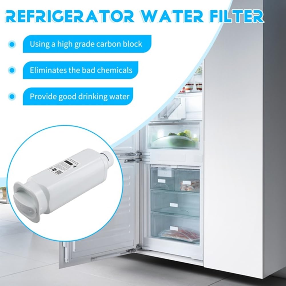 3 pezzi DA97-17376B Filtro 'acqua per frigorifero Elemento filtrante 3 strati di filtrazione efficace
