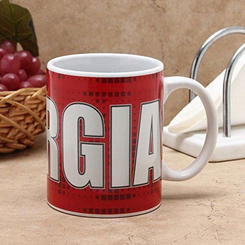 FOCO Georgia Wordmark - Taza (16 onzas)