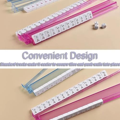 Set de 4 Soportes Multicolor para Mahjong Acrílico miniatura 7
