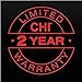 CHI Handheld Garment Steamer for Clothes, 2 Continuous Steam Modes, Full-Size 300 ml Capacity Water Tank, Ergonomic Handle, Vacation Essentials, 1600 Watts, 10’ Cord, Red (11590)