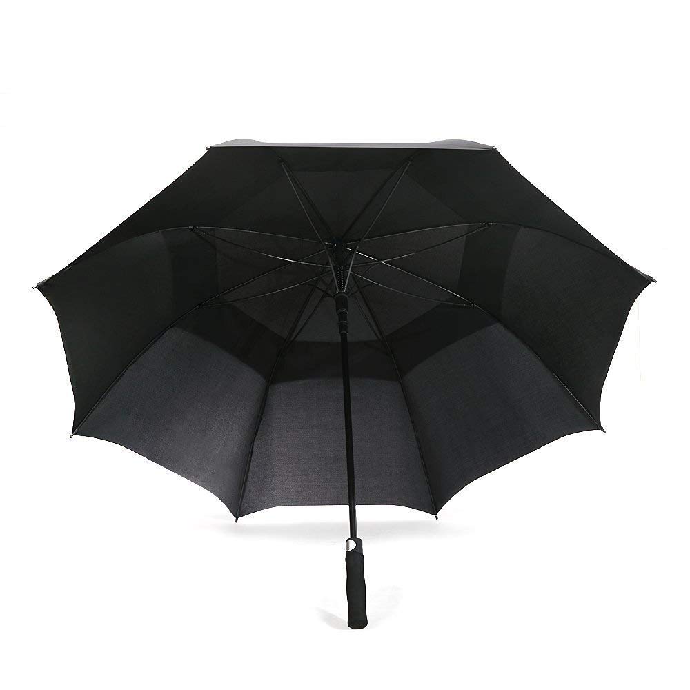 G4Free 55/63/69/72/80 pulgadas Golf paraguas a prueba de viento doble toldo extra grande de tamaño grande automático apertura paraguas impermeable