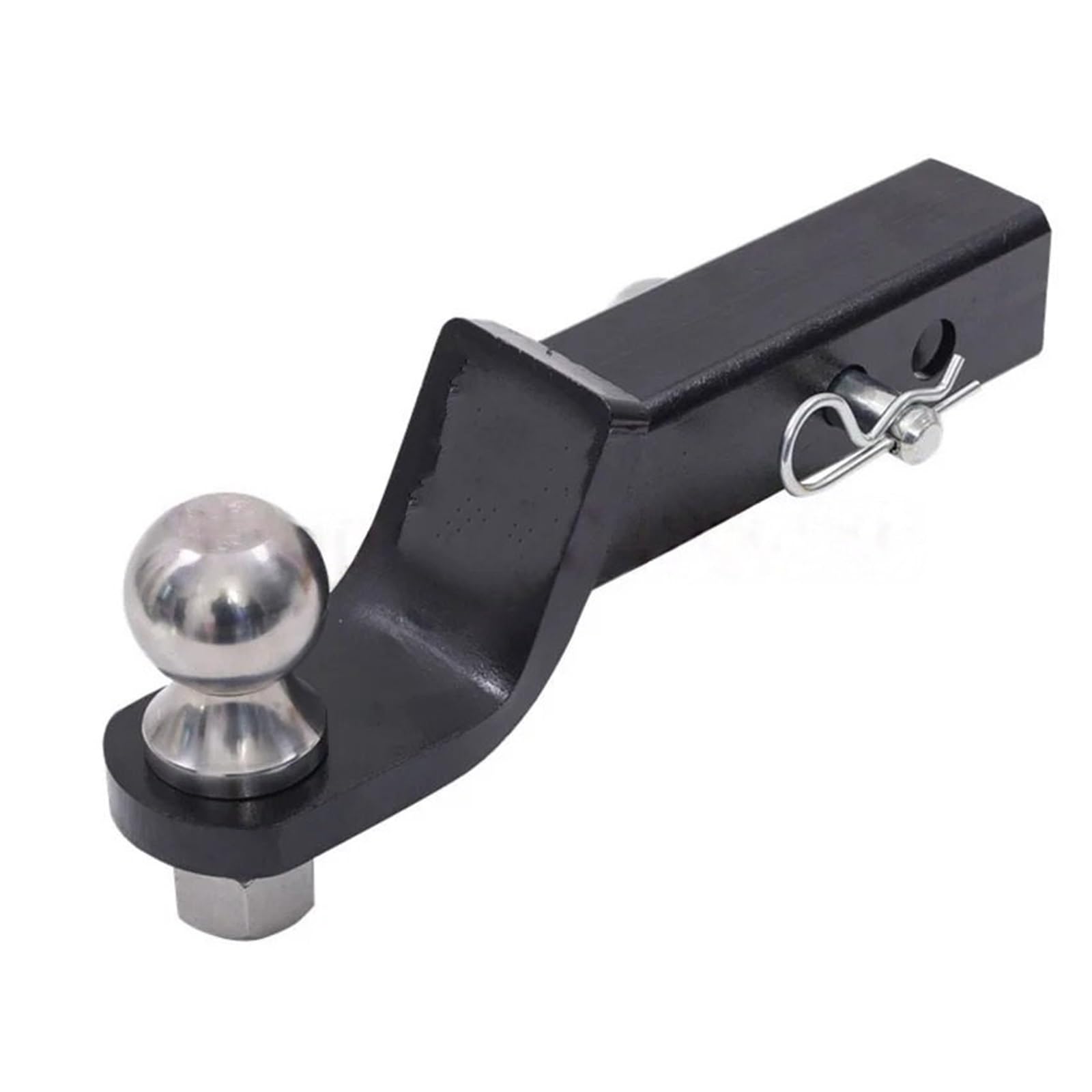 Support De Boule De Langue De Barre D'attelage De 50mm 2 Pouces, avec Boule D'attelage Et Goupille D'attelage, Pièces De Camping-Car, Accessoires De Camping-Car(Set with Ball 2 inch)