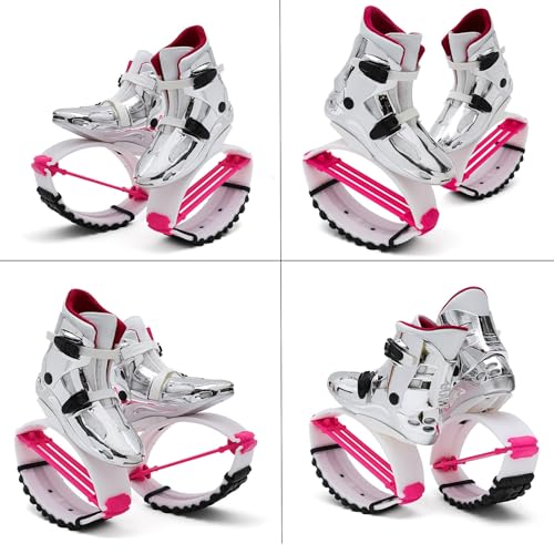 Chaussures de saut Kangourou Silver Bounce XXL taille 36-44 pour fitness intérieur et extérieur