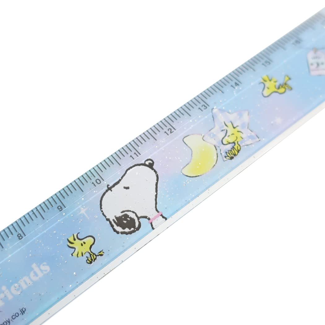Amazon.co.jp: スヌーピー[ものさし]スリム 17cm 定規/新入学