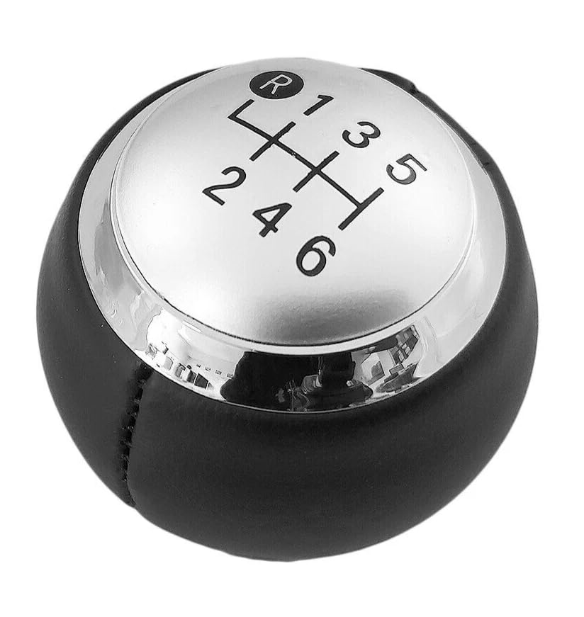 Easy Link Pommeau de Levier de Vitesse Noir Manuel 5 Vitesses Compatible avec Toyota Auris E15 E18 Avensis T25 T27 Corolla E14 RAV4 3 4 Yaris P9 P13 (6...