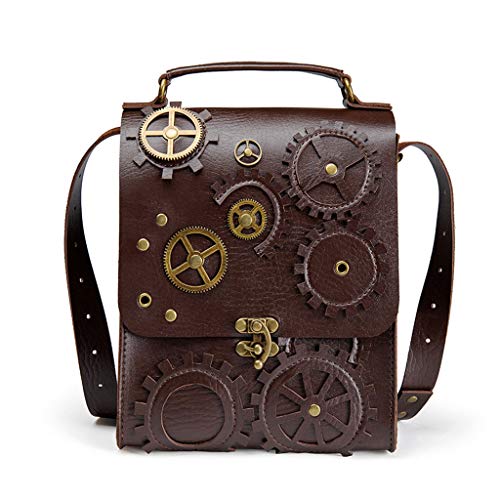 Sac à bandoulière steampunk idéal comme cadeau rétro pour femme