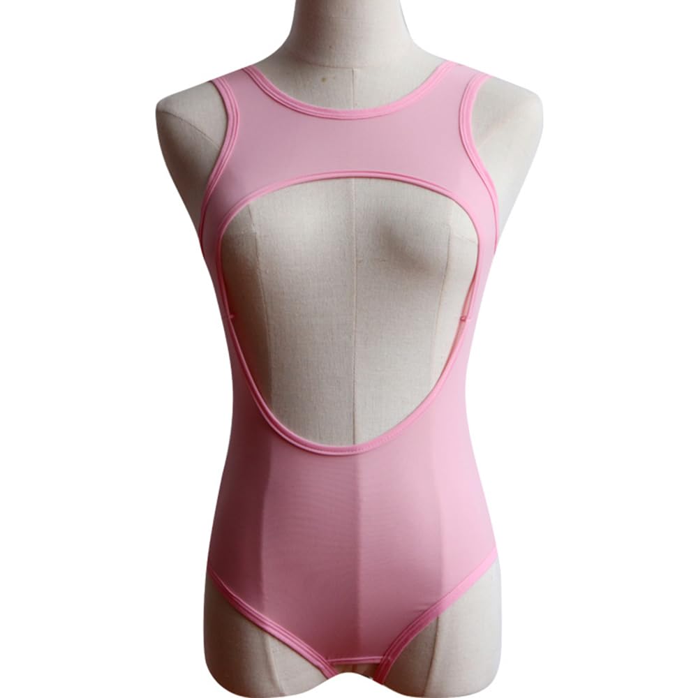 SINROYEE Ladies Sexy Cosplay Lingerie Japanese Anime Bikini Lolita Kawaii Bra and Panty Set For womens: Pink#6