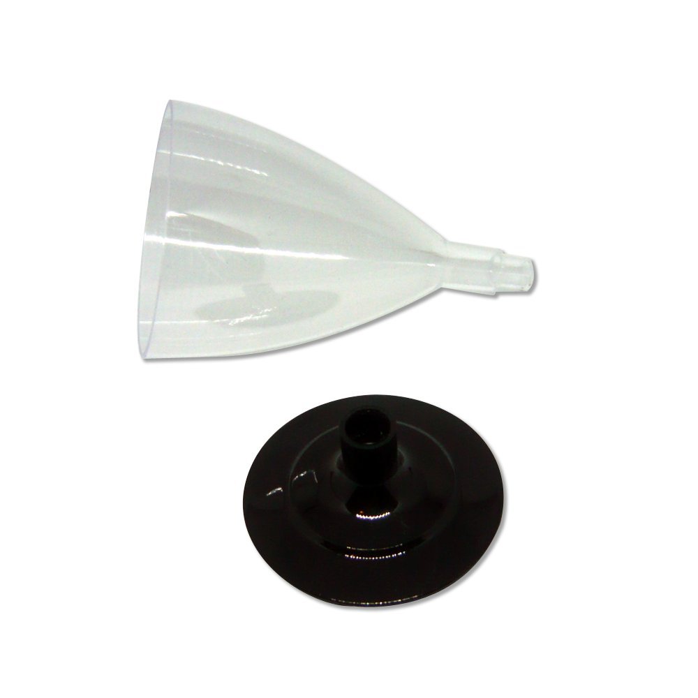 PZ 50 BICCHIERI PER PROSECCO CC 180 TRASPARENTI + PZ 50 BASE NERA BLACK CALICE PER VINO USA E GETTA