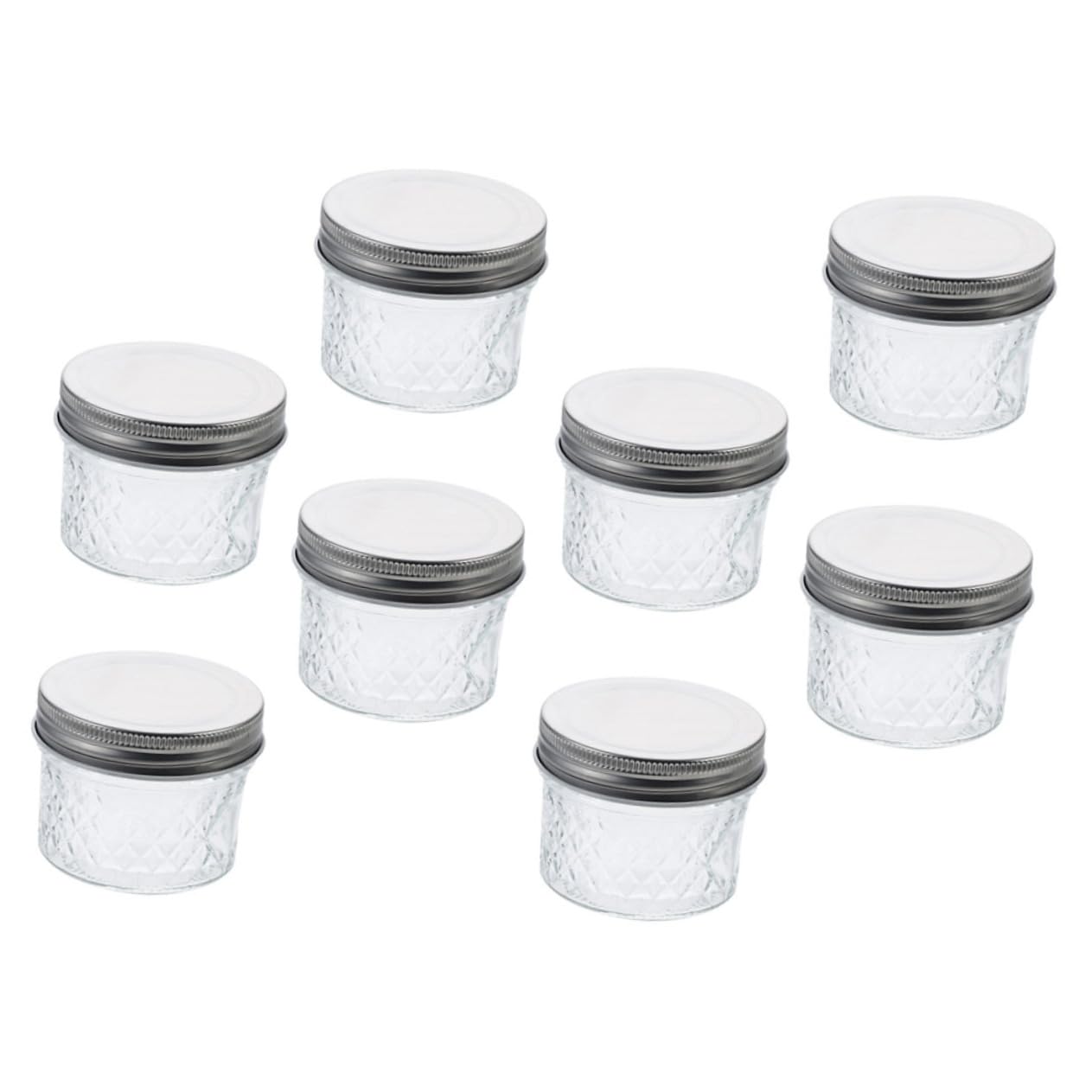 8stücke Honig-vorratsgläser Transparent Versiegelt Für Honig Und Marmelade Lagerung Kleine Gläser Für Sirup Und Paste Aufbewahrung