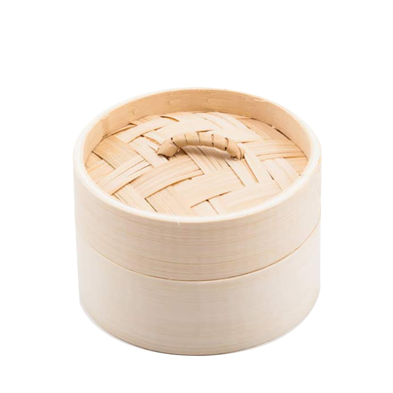 BambooMN 3-Inch Mini Bamboo Steamer Baskets – 30-Piece Set For Dim Sum, Dumplings, Desserts, Party Favors & Decor