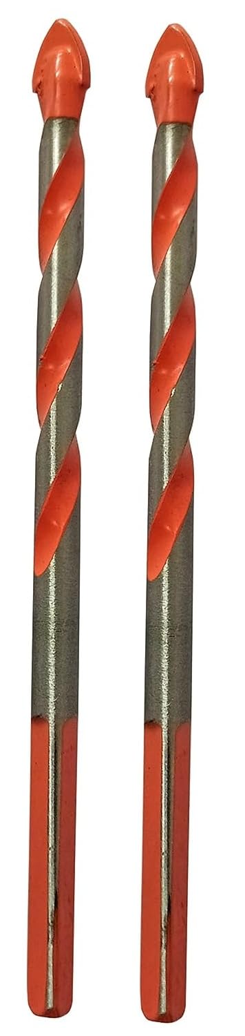 Inditrust Ceramic drill bit set 6mm for wood plastic and Marble drill bit pack of 2 pcs