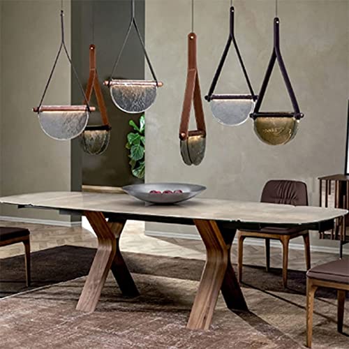 Plafonnier moderne LED en verre, la solution lumineuse pour salon et cuisine - 3