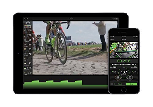 Kinetic inRide Watt Meter with Heart Rate Monitor System, Black