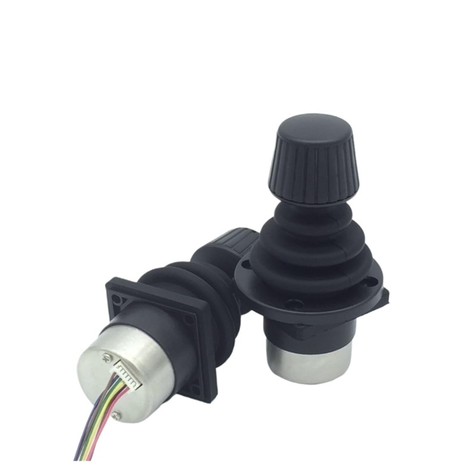 Industrieller Joystick, SMC30A0 Dreiachsiger Industrie-Joystick, Mensch-Maschine-Schnittstelle Hall-Joystick-Simulator ohne Kontakt(5V output RS485)