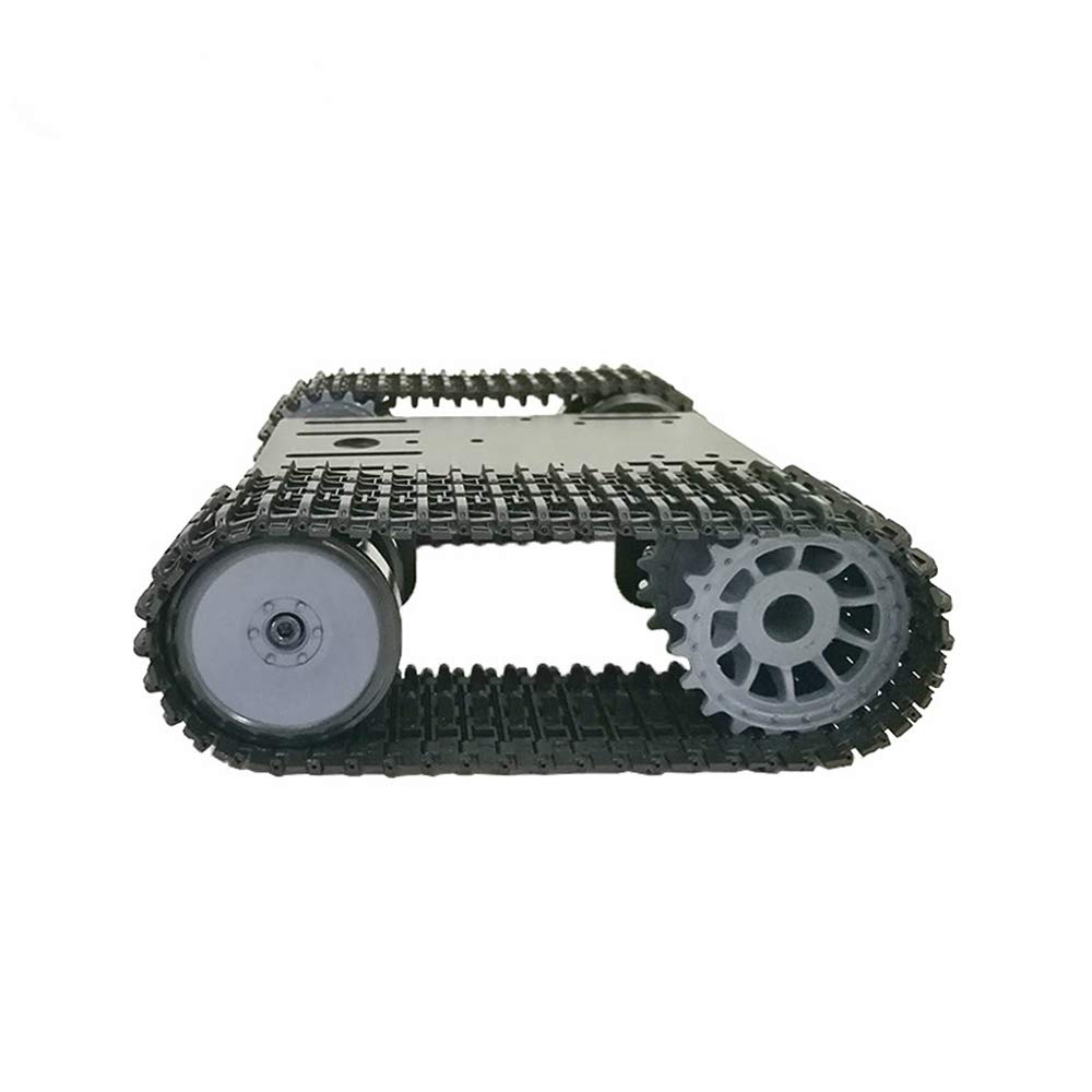 Plataforma de Coche Robot Seguido Kit DIY Chasis Araña Robótica Móvil Sólida Repuesto para