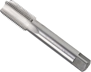 CoCud Thread Milling Taps, Metric M16 x 1.5 Thread H2, High Speed Steel Machine 4 Straight Flutes Left Hand Screw Threading - (Applications: for Tapping Drilling Machine), 1-Piece