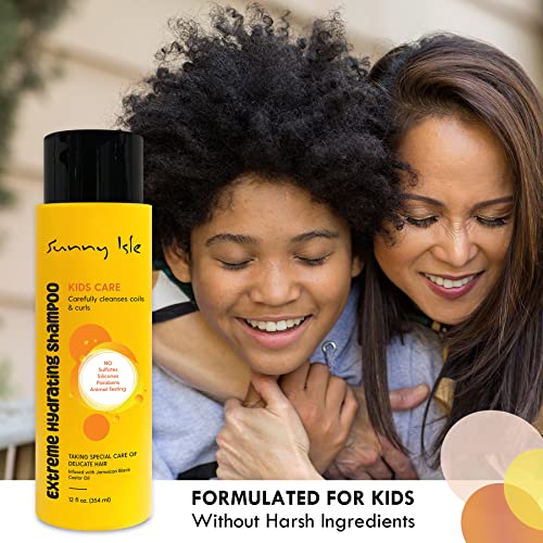 Sunny Isle Kids Care Extreme Hydrating Shampoo 12oz, 354.88 ml (Pack of 1) - Image 4