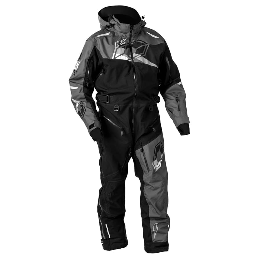 スノーモービル ウエア　CastleX Amazon.com: Castle X Men's Freedom G4 Monosuit Shell (Black