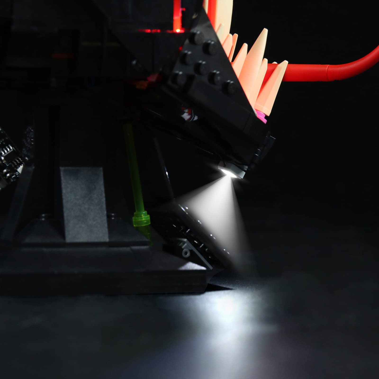 GEAMENT Set di Luci LED Compatibile Con LEGO Monoposto McLaren Formula 1 F1 - Kit Di