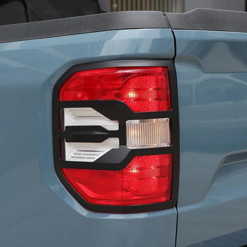 Funda luz trasera coche Ford Maverick 2022 cubiertas marco ABS mate 3