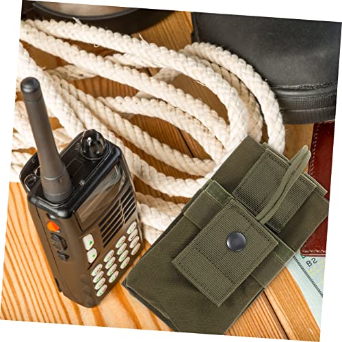 MILISTEN 4 Pçs Bolsa Suporte Externo Bolsa De Serviço Talkie Transportadora Rádio Multifuncional Mul