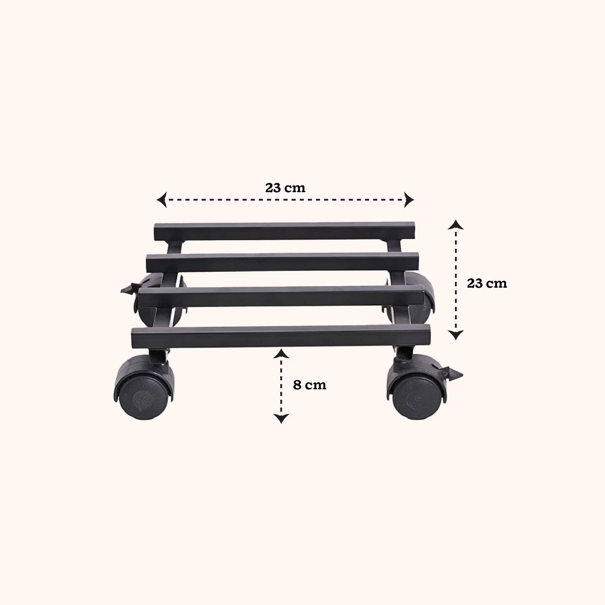 UGAOO Rolling Plant Stand – Heavy-Duty & Lockable -6