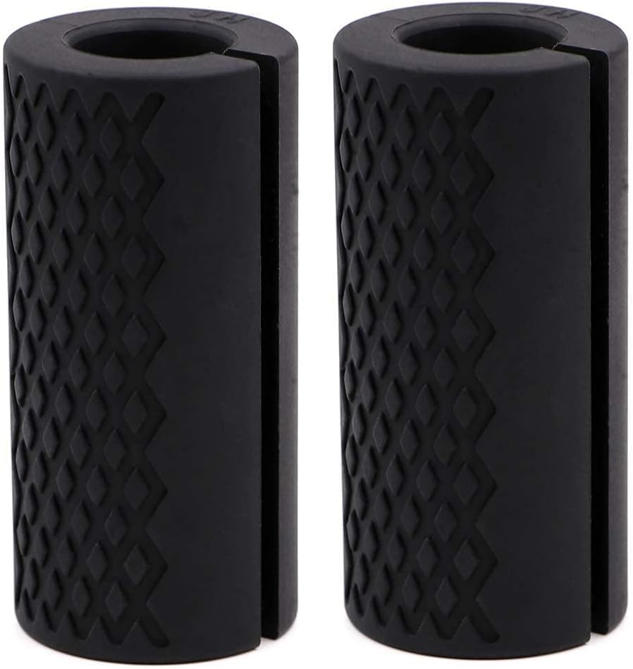 Dumbbell handles, fat silicone grips, fitness barbell handles
