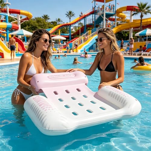 Canapé piscine gonflable idéal pour les vacances d'été